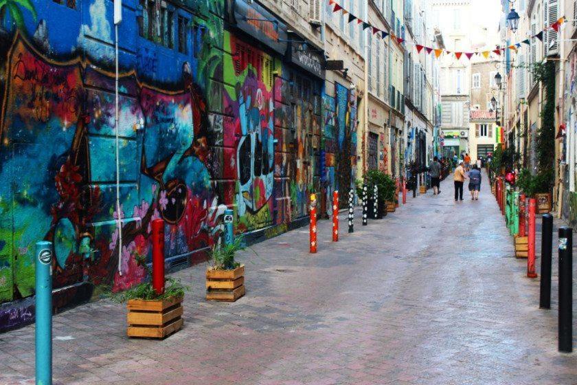 Quartier Le Plus Anime De Marseille "La Plaine Cours Julien "Chambre Avec Salle De Bain Wc Privee Integrees "Dans Appartement Marselha Exterior foto